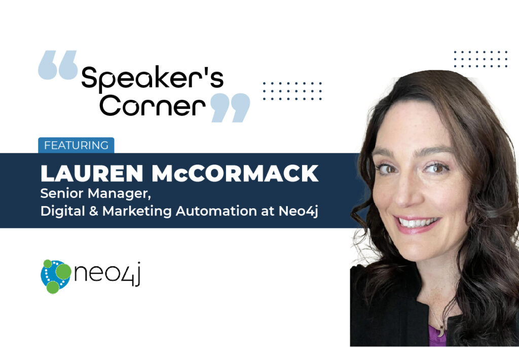 Lauren McCormack, Senior Manager, Digital & Marketing Automation at Neo4j