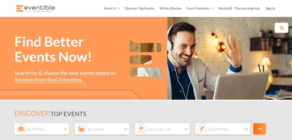 Eventible - B2B review platform for events 